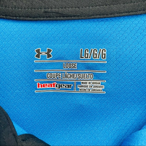 Under Armour Men's Loose Fit Heatgear Polo Shirt - Size: Large - Picture 3 of 4